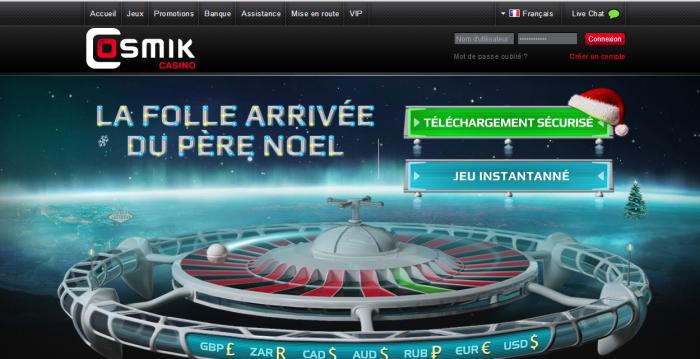 Cosmik casino le futur des jeux de casino en ligne